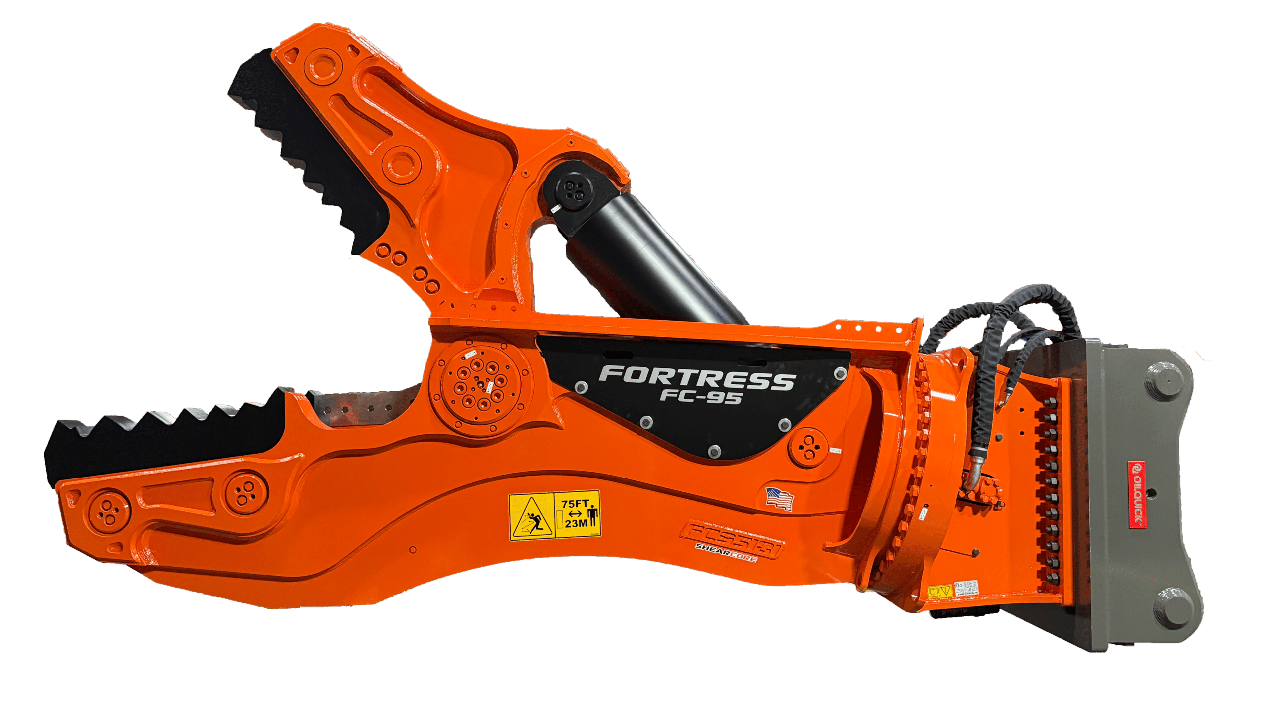 その他 fab Show of Strength CF ShearCore Launches New Fortress FC95 Concrete Processor